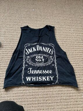 Jack Daniel's Black Graphic Tank Top - Tennessee Whiskey